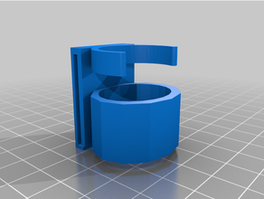 pom molle soporte 3d print model - Mito3D