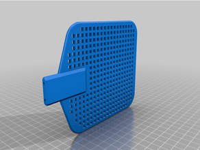 easy fly swatter 3d printing bug killer flyswatter 3d print model - Mito3D