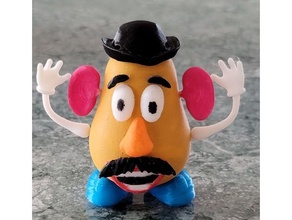 mr potato head size playsets figure toy 3d print model - Mito3D