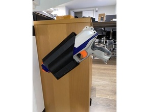 nerf desk holster toy & game accessories 3d print model - Mito3D