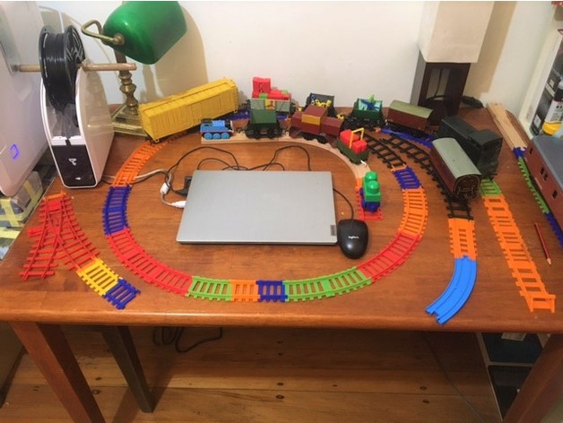 gauge os ferrovia traccia adattatori costruzione giocattoli grande treno brio compatibile Faller Hornby lima plarail triang rovex 3D print model - Mito3D