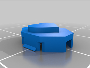dpi hole cover gretxa mouse 3d printer parts 3d print model - Mito3D