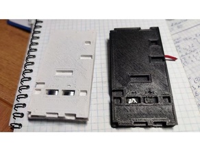 battery plate sony handycam video8 camera np-55 np-33 np-77 replacement parts accumulator video 3d print model - Mito3D