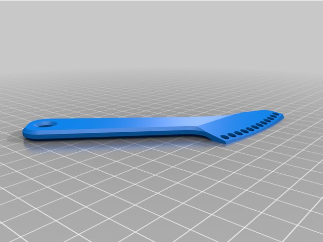 butter knife kitchen & dining butterknife spaghetti 3D print model - Mito3D