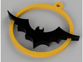 pipistrello orecchini pipistrelli Halloween 3d print model - Mito3D