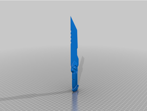 glitchpop coltello valoroso video Giochi cosplay puntello arma giochi gioco pistola 3d print model - Mito3D