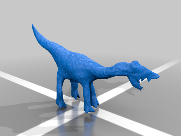 dinosauro sculture dino 3D print model - Mito3D