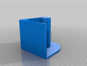 scotts bathroom tissue holder 3d print model - Mito3D
