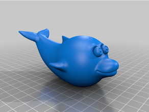 Delfin Spielzeuge Spiele 3d print model - Mito3D