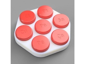 pill case turkish pillbox turkce 3d print model - Mito3D