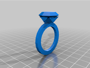 anillo Moda 3d print model - Mito3D