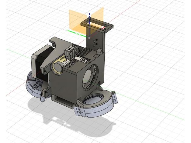 abdeckung titan aero anycubic chiron 3d printer extruders 3D print model - Mito3D
