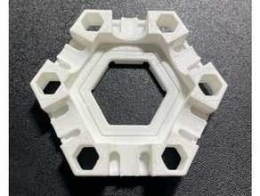 gravitrax compatible basic tile 6exit Giochi 3d print model - Mito3D