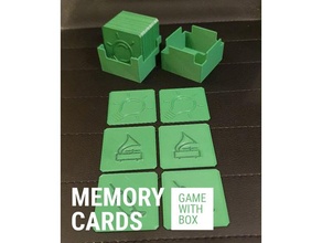 memory cards game games box 3d print model - Mito3D