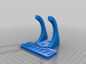 Hammer Mauer montieren Werkzeuge Lamellenwand 3d print model - Mito3D