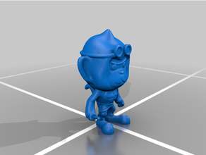 rock monkey- toy & game accessories 3d print model - Mito3D
