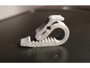 dragon filament clip 3d printer accessories filamentclip 3d print model - Mito3D