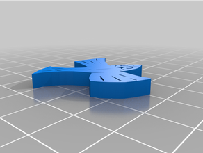 escher volant poisson module art mcescher puzzle 3d print model - Mito3D