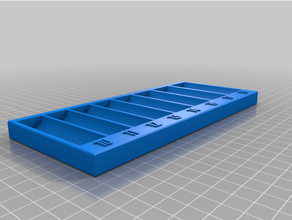 pittsburgh 3 8 in guidare metrico profondità impatto presa organizzatore piece attrezzo titolari scatole mano utensili porto merci conducente 3d print model - Mito3D
