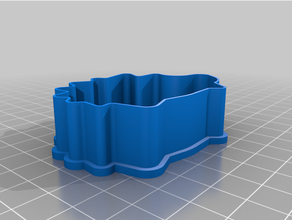 hedgehog cookie cutter kitchen & dining 3d print model - Mito3D