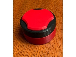 torção fechadura cilindro escondido remixar recipientes caixa recipiente enigma tortuoso 3d print model - Mito3D