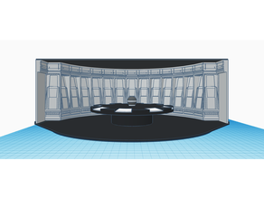 death star briefing conference room 375 scale buildings & structures deathstar wars 3d print model - Mito3D