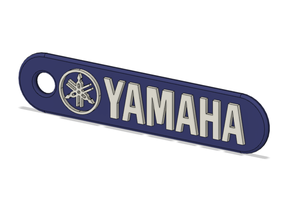 yamaha keychain keychains motocross 3d print model - Mito3D