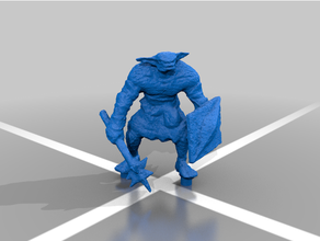 bugbear basher toys & games c3v heroscape 3d print model - Mito3D