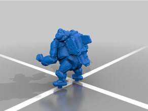 Gorillitrooper Spielzeug Spiel Zubehör c3v Heroscape 3d print model - Mito3D