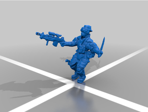 microcorporação soldados brinquedo jogos acessórios c3v heroscape 3d print model - Mito3D