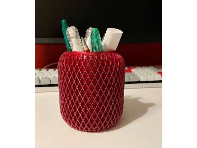 Stifthalter Spiral Vase Organisation 3D print model - Mito3D