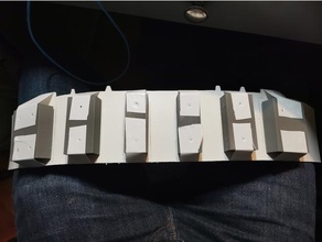 Stormtrooper pícaro antología cinturón munición caja archivos adjuntos perforación modelo bricolaje diy estrella guerras 3d print model - Mito3D