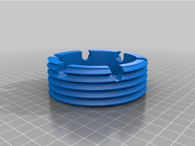 anti-smell ashtray  ashtray  screw smoking  3D print model - Mito3D