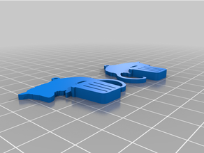 gambá brincos 3d print model - Mito3D