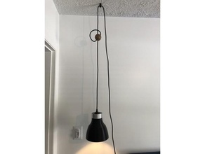 hanging pendant light cord adjuster decor
