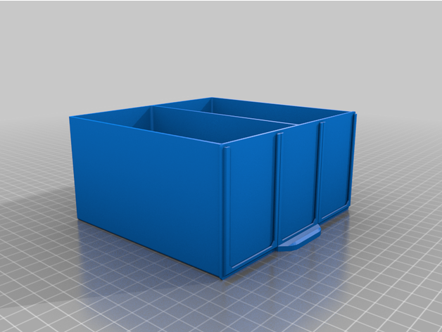 drawer 2x2x4 double 3d pr