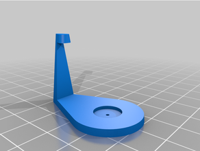 thumb tack hook 1 office 3d print model - Mito3D