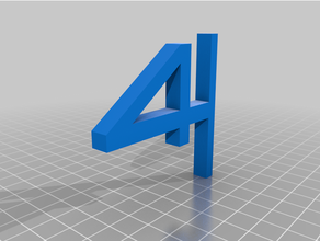 number 4 math art 3d numbers number number 4 numbered numbers