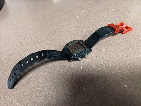 semplice 18mm cinturino sostituzione parti orologio 3d print model - Mito3D