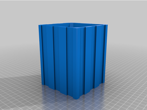 modular stacking storage boxes containers 3d print model - Mito3D