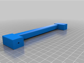 puxador porta handle 3d print model - Mito3D