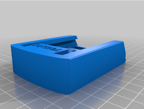 battery holder total sostenedor bateria tool holders & boxes marca portabaterias 3d print model - Mito3D