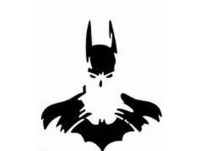 batman duvar Sanat 10 2d 2dart 3d Bruce Wayne karikatür karakter karanlık 3d print model - Mito3D