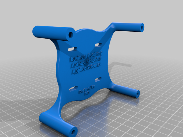 lidar camera mount foot stanford pupper robotics aarhus robot dog 3D print model - Mito3D
