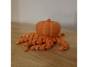 octopus pumpkin 3d printing 3d print model - Mito3D