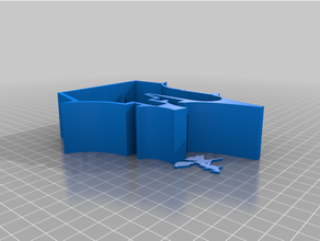 infestato Casa remixare arredamento 3d print model - Mito3D