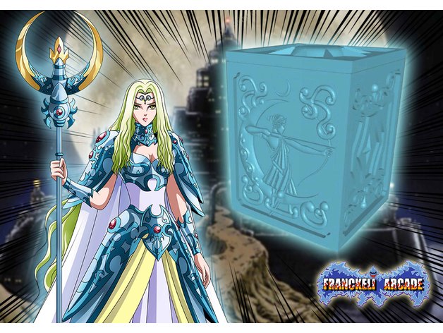 Saint seiya déesse armoise pandora jouets Jeux 3D print model - Mito3D