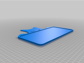 cat guard plate nameplate decor 3d print model - Mito3D