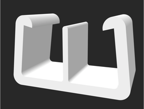 personalizzabile mobilia clip all'aperto divano terrazza sezionale sostituzione parti 3d print model - Mito3D