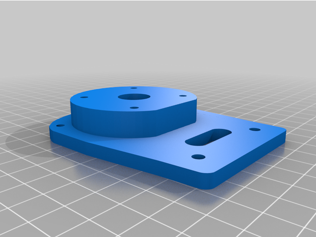 firewall motor mount parts 3D print model - Mito3D